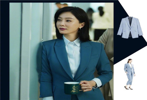 成熟女性超西装！陈数演绎精英职场风穿搭，干练优雅又有范儿